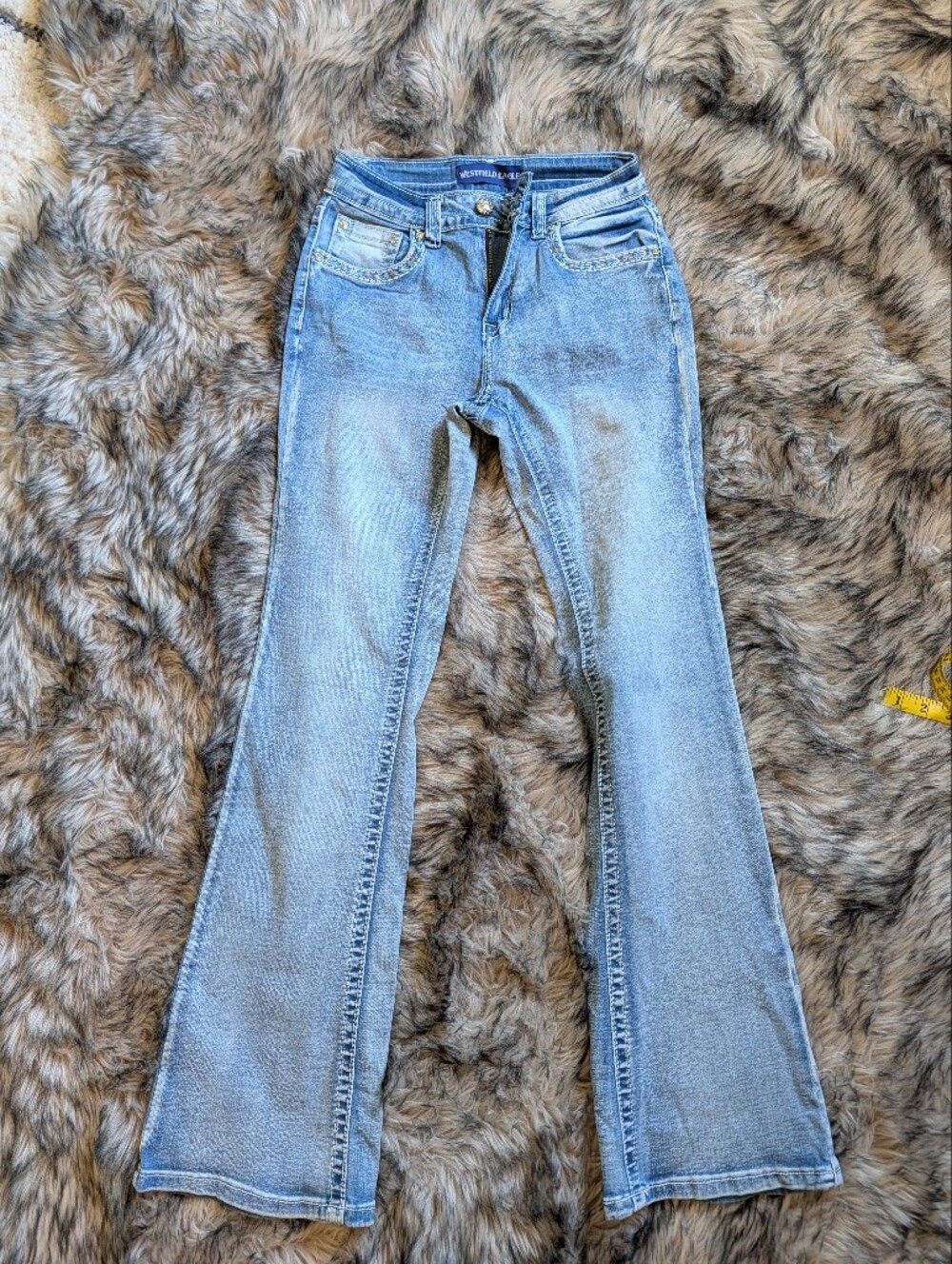 Westfield eagle Brand "McBling" Jeans Size 7 Flare